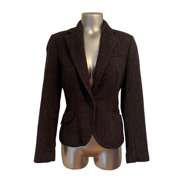 Zara Wool Blazer – Fitted Style – Size M (Fits Small) - Picture 1 of 2